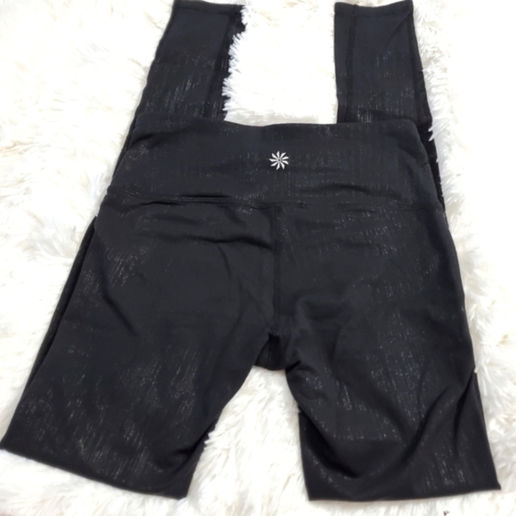 Athleta shiny metallic leggings - Picture 2 of 9